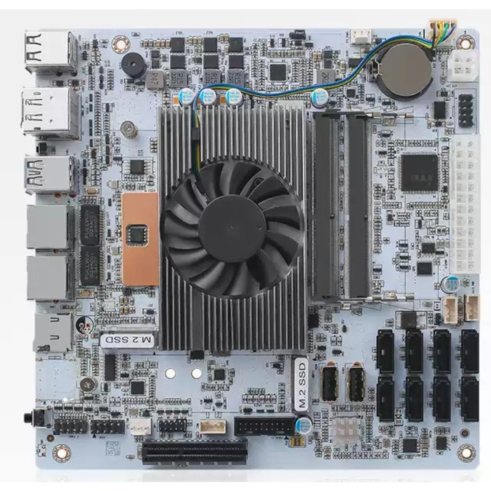 Mini Itx Dual 2.5G Nas Motherboard - Placa base Mini-ITX blanca M11 NAS